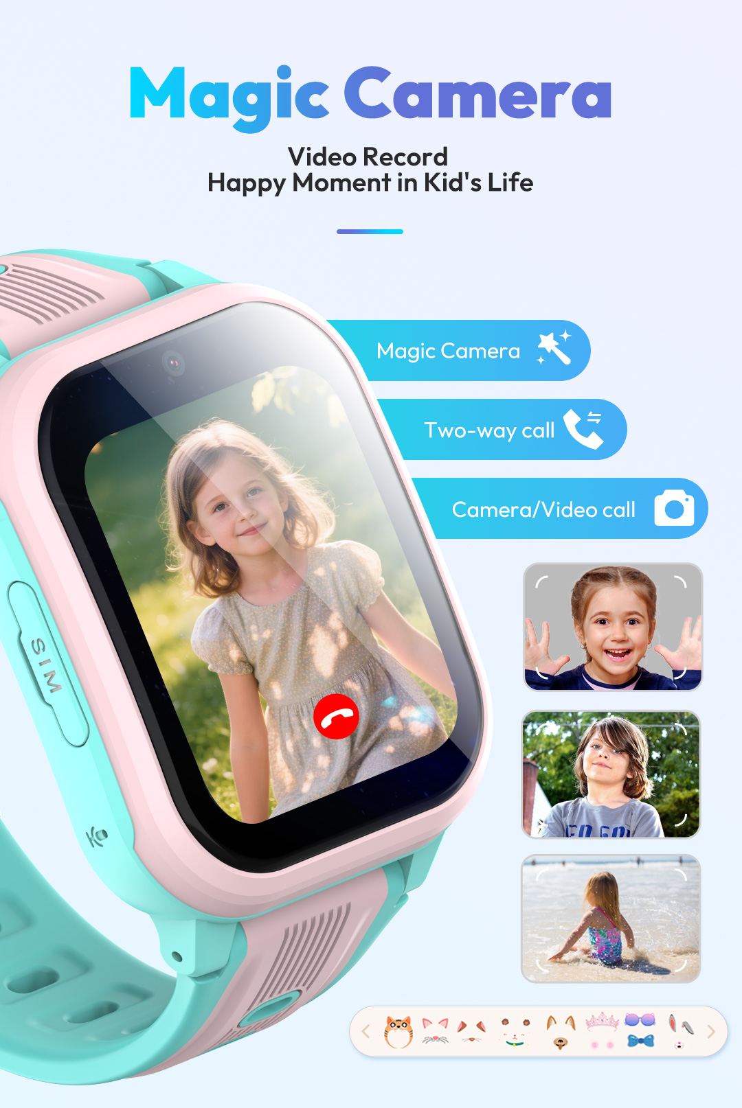 Relógio Inteligente KT41 - Rel - Smartwatch Watches Gift For Boys With Gps avaliação e preço