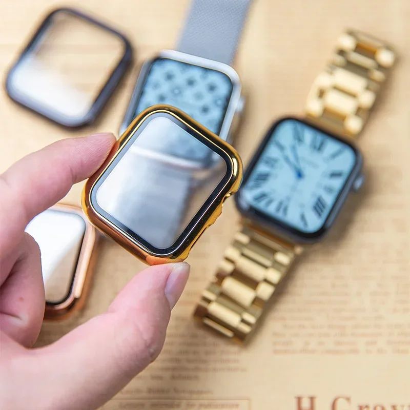 Vidro + capa para apple watch  - Iwatch Smartwatch Series 7 avaliação e preço