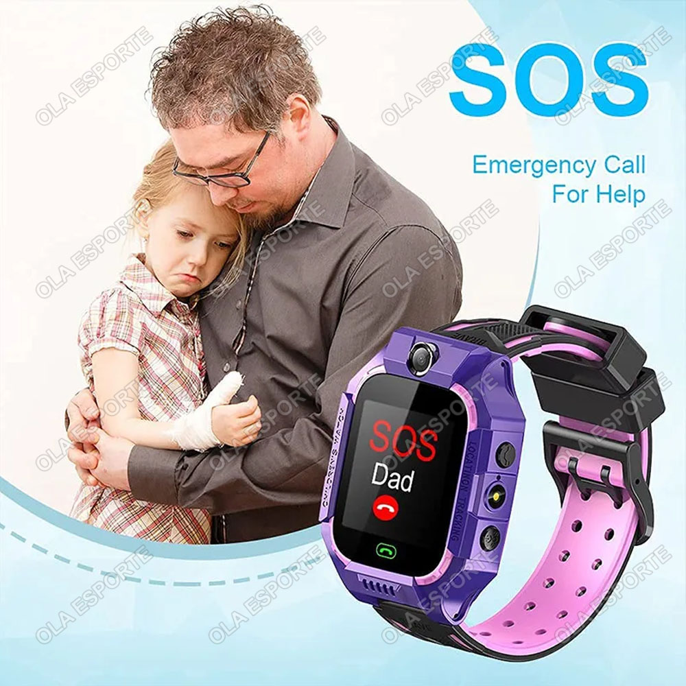 Relógio Inteligente Infantil 2 - Smartwatch Watches Gift For Boys With Gps avaliação e preço