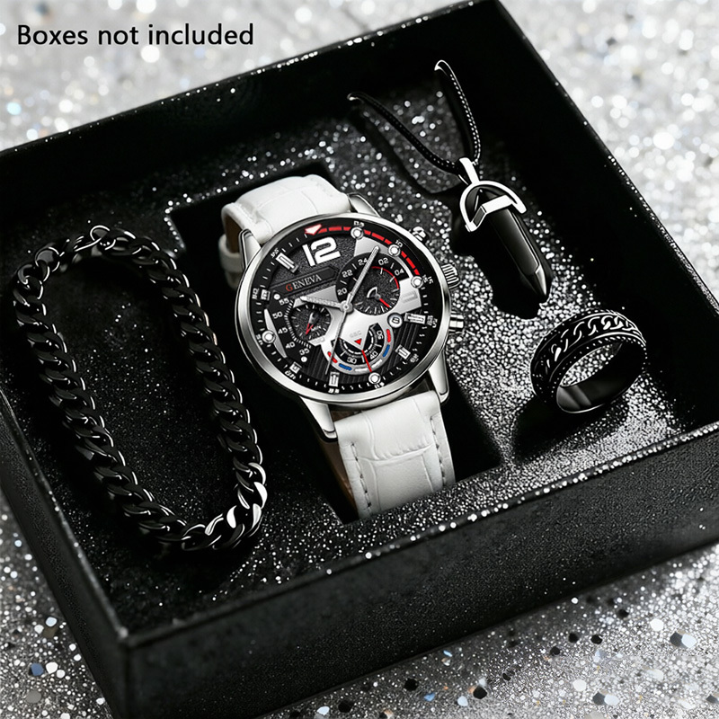 Conjunto de 4 Relógios Masculi - Smartwatch Watches Birthday Gift For Men avaliação e preço