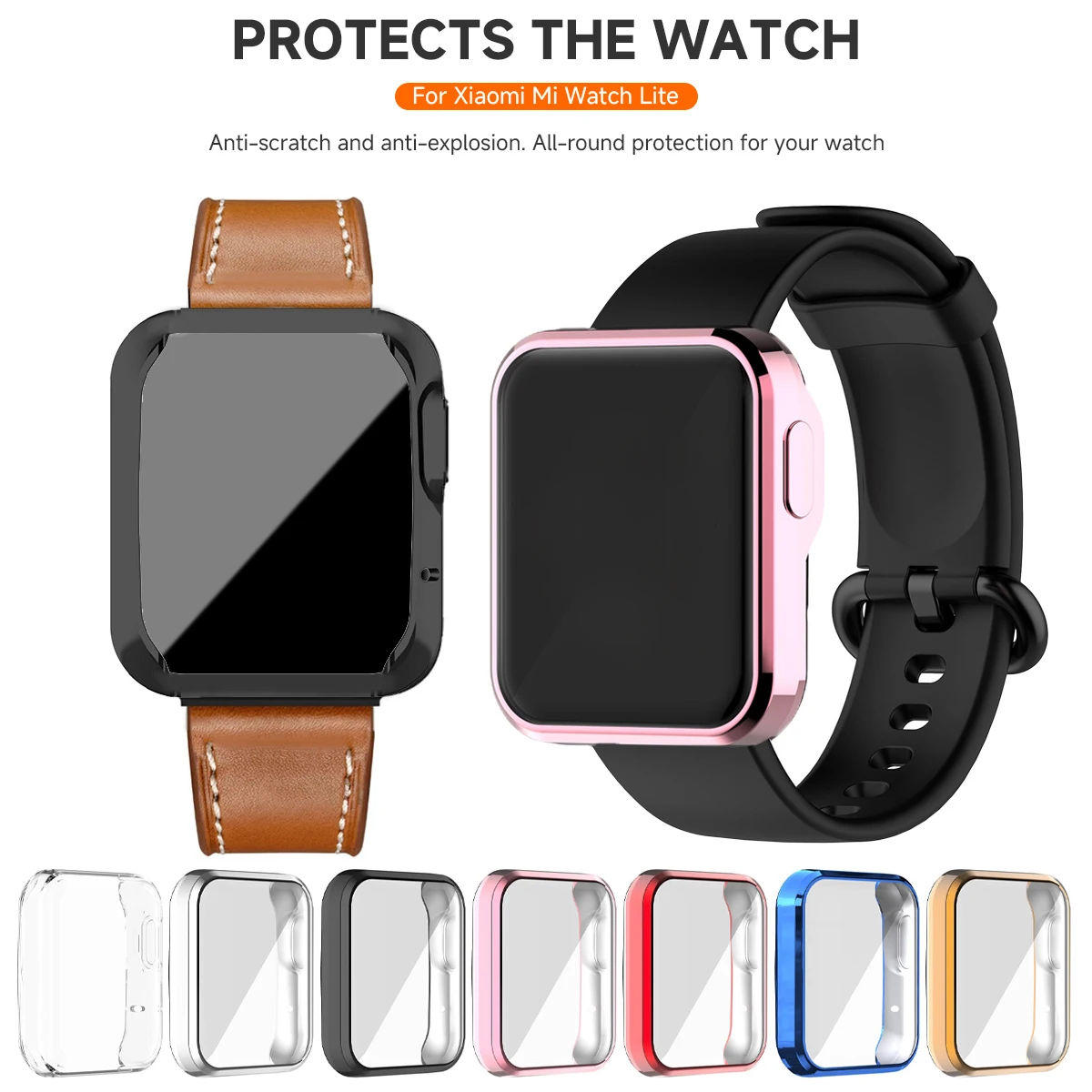 Capa para xiaomi mi watch lite - Smartwatch Watches Xiaomi avaliação e preço