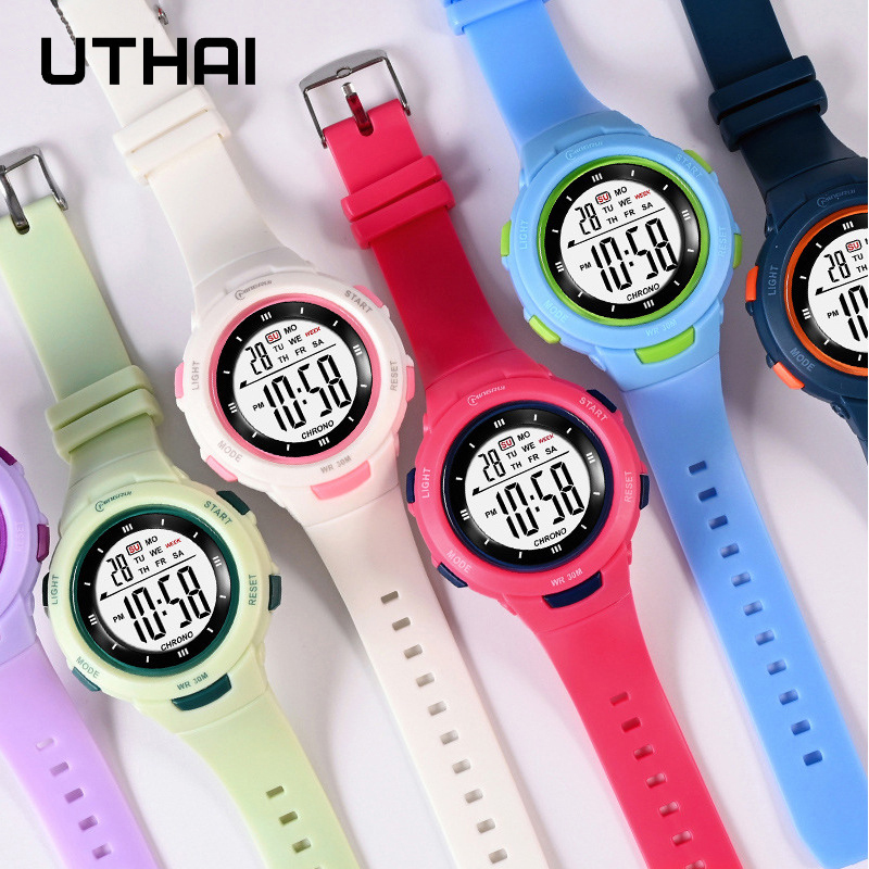 UTHAI Crianças Relógios Esport - Smartwatch Watches Gift For Girls avaliação e preço